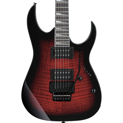 Ibanez GRG320FATRB RG Gio Electric Guitar, Transparent Red Burst