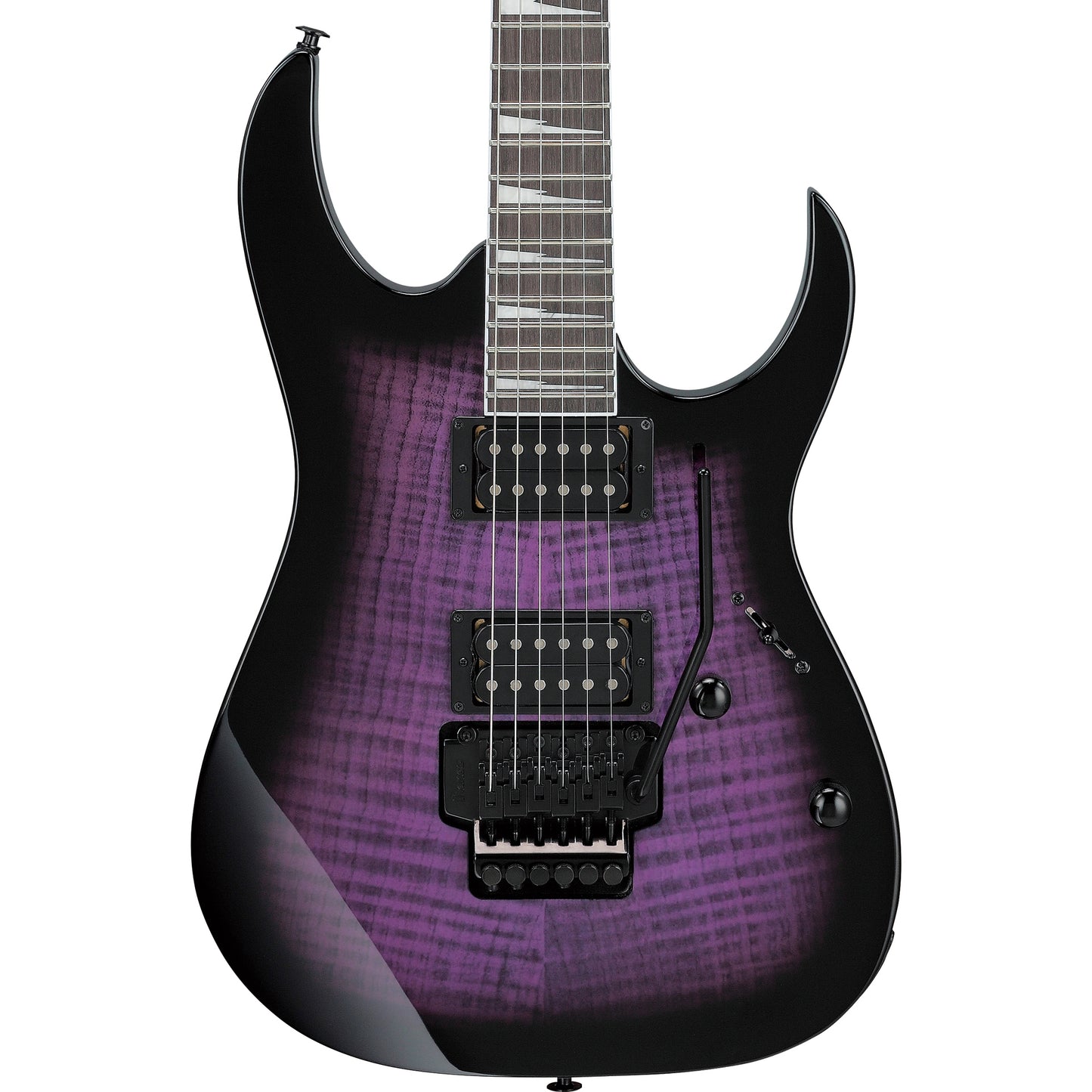 Ibanez GRG320FATVT RG Gio Electric Guitar, Transparent Violet Sunburst