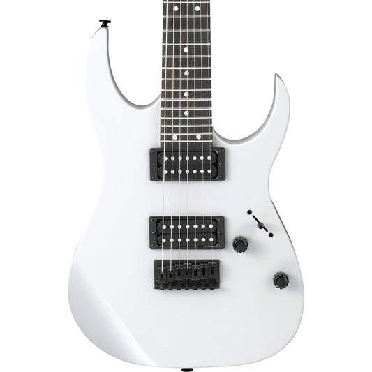 Ibanez GRG7221WH RG Gio 7-String Electric Guitar, White