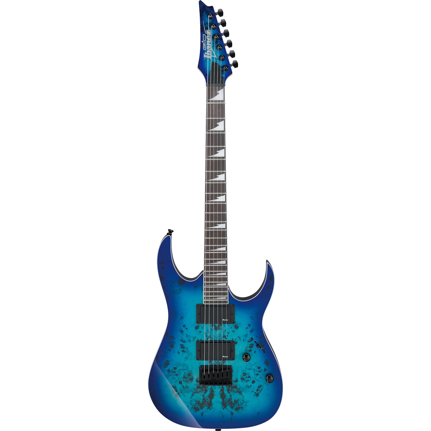 Ibanez GRGR221PAAQB RG Gio Electric Guitar, Aqua Burst