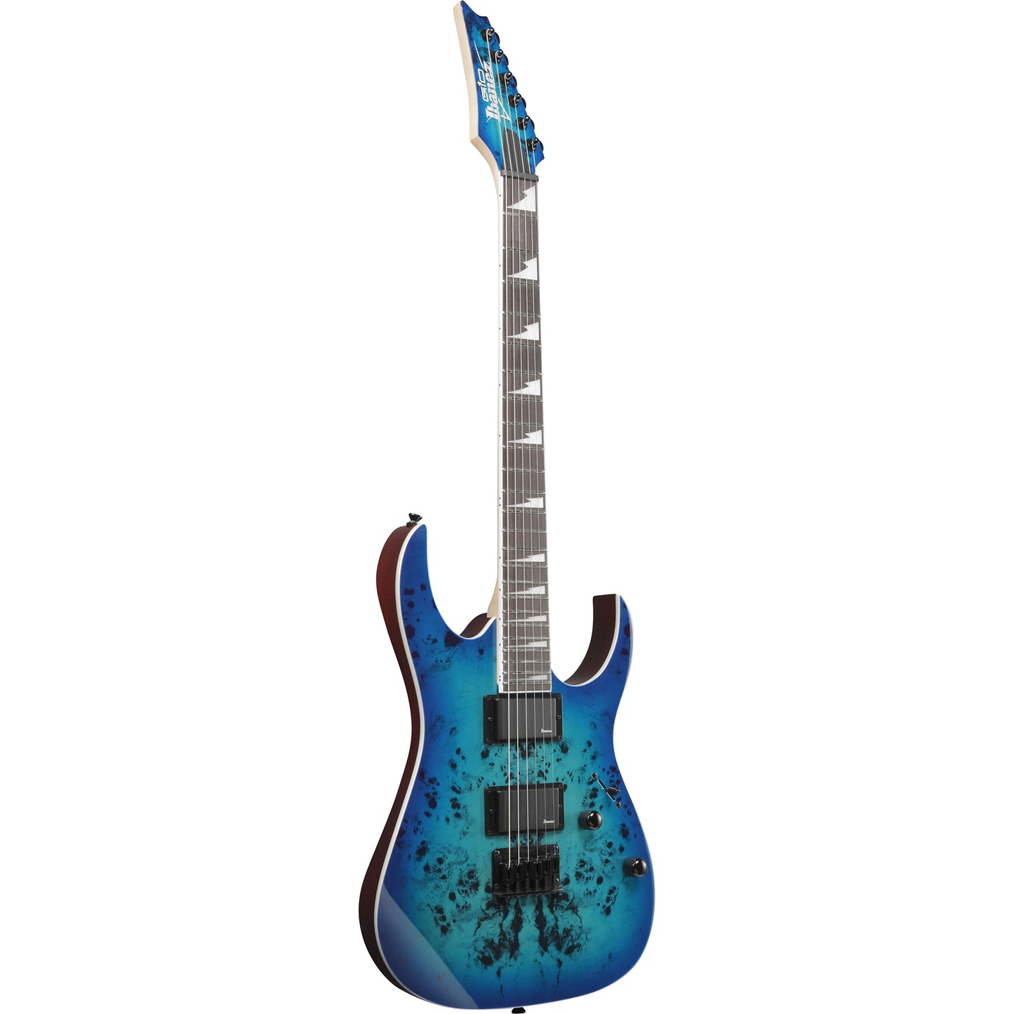 Ibanez GRGR221PAAQB RG Gio Electric Guitar, Aqua Burst