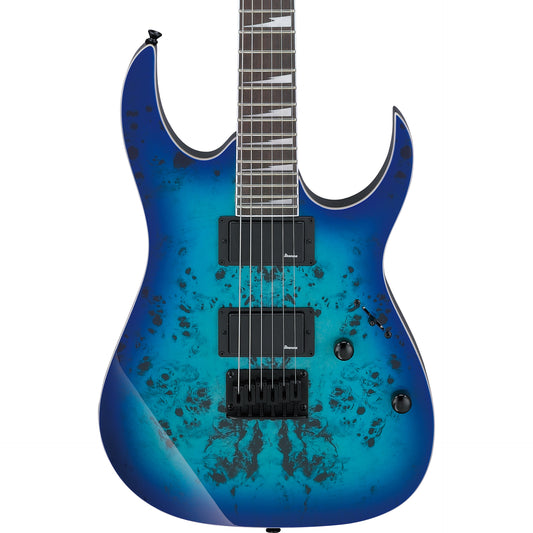 Ibanez GRGR221PAAQB RG Gio Electric Guitar, Aqua Burst