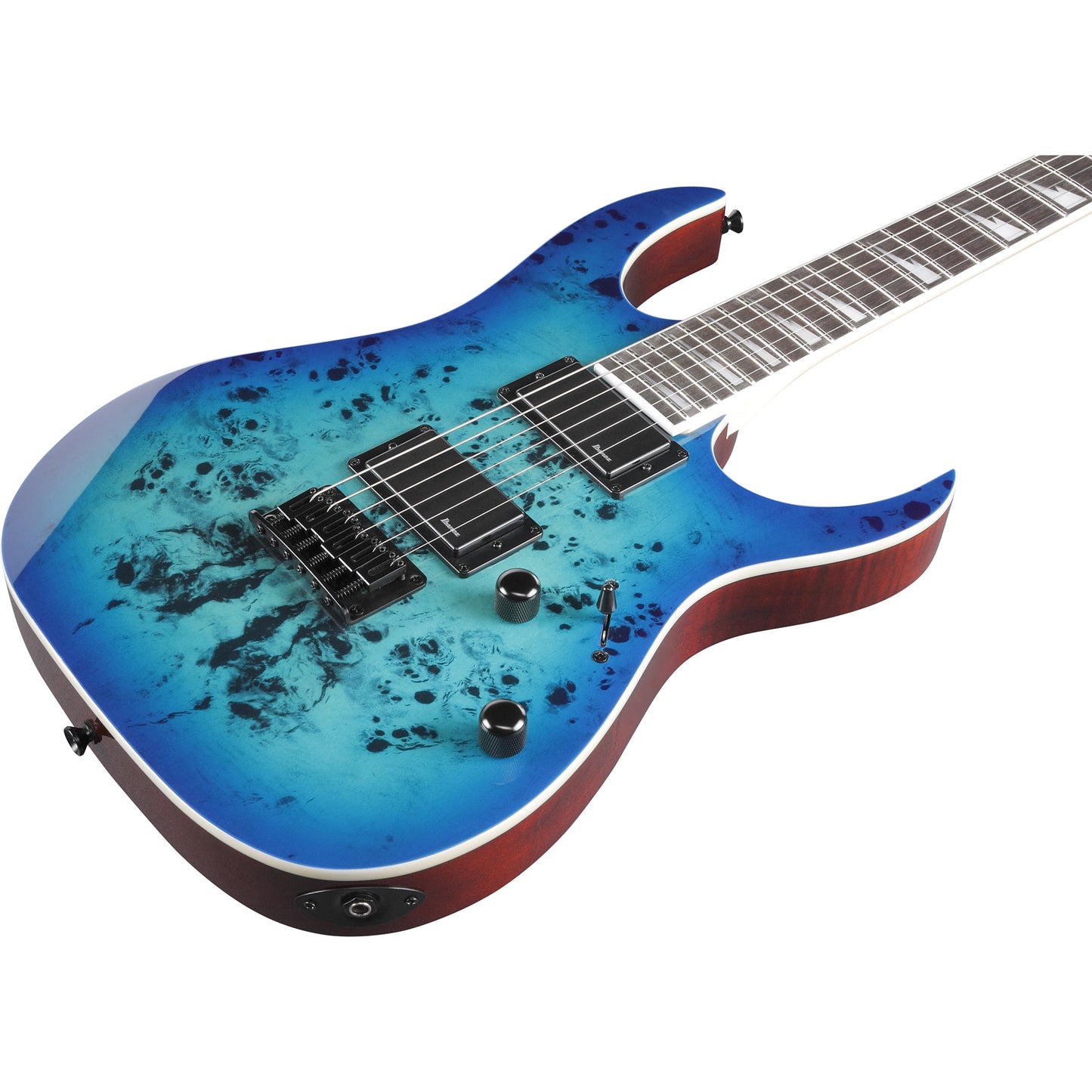 Ibanez GRGR221PAAQB RG Gio Electric Guitar, Aqua Burst