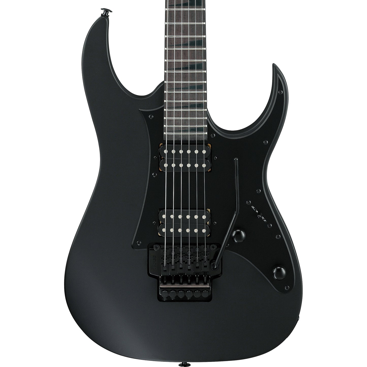 Ibanez GRGR330EXBKF GIO RG 6-String Electric Guitar, Black Flat