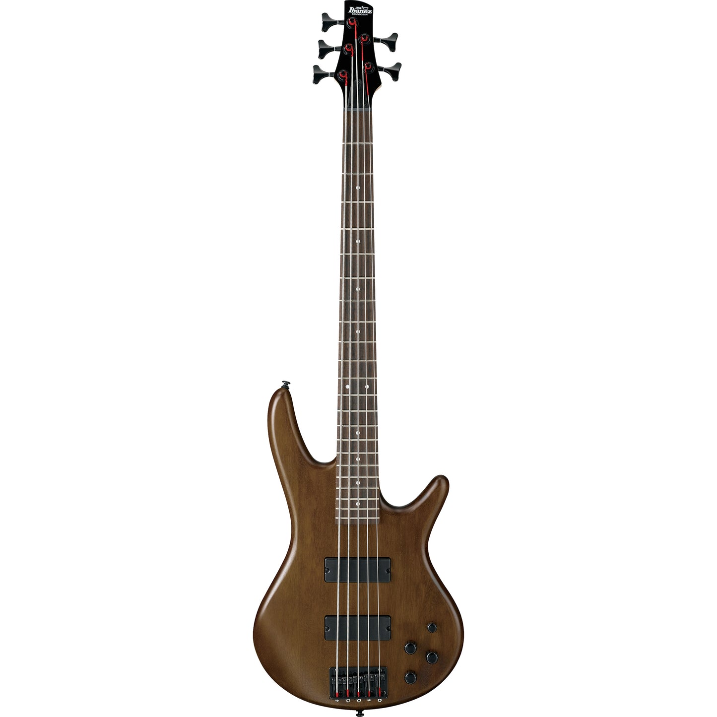 Ibanez GSR205BWNF SR Gio 5-String Electric Bass, Walnut Flat Finish