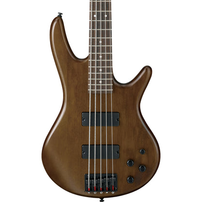 Ibanez GSR205BWNF SR Gio 5-String Electric Bass, Walnut Flat Finish