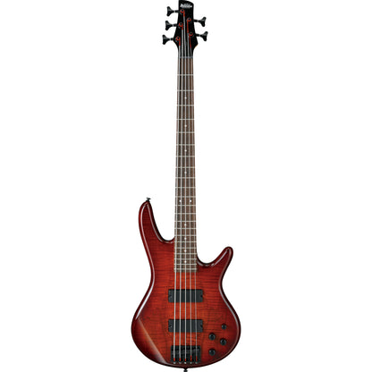 Ibanez GSR205SMCNB SR Gio 5-String Electric Bass, Charcoal Brown Burst