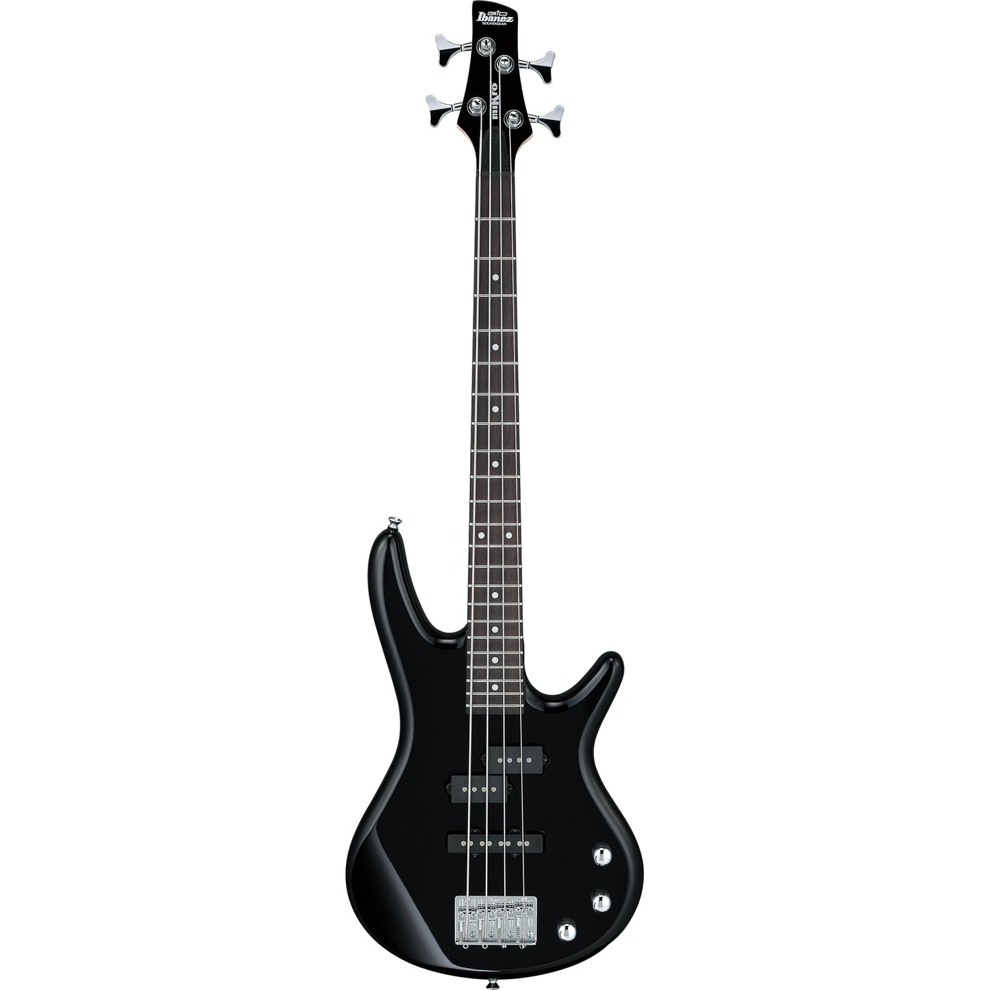 Ibanez GSRM20BK SR Gio Mikro Short-Scale Bass Guitar, Black