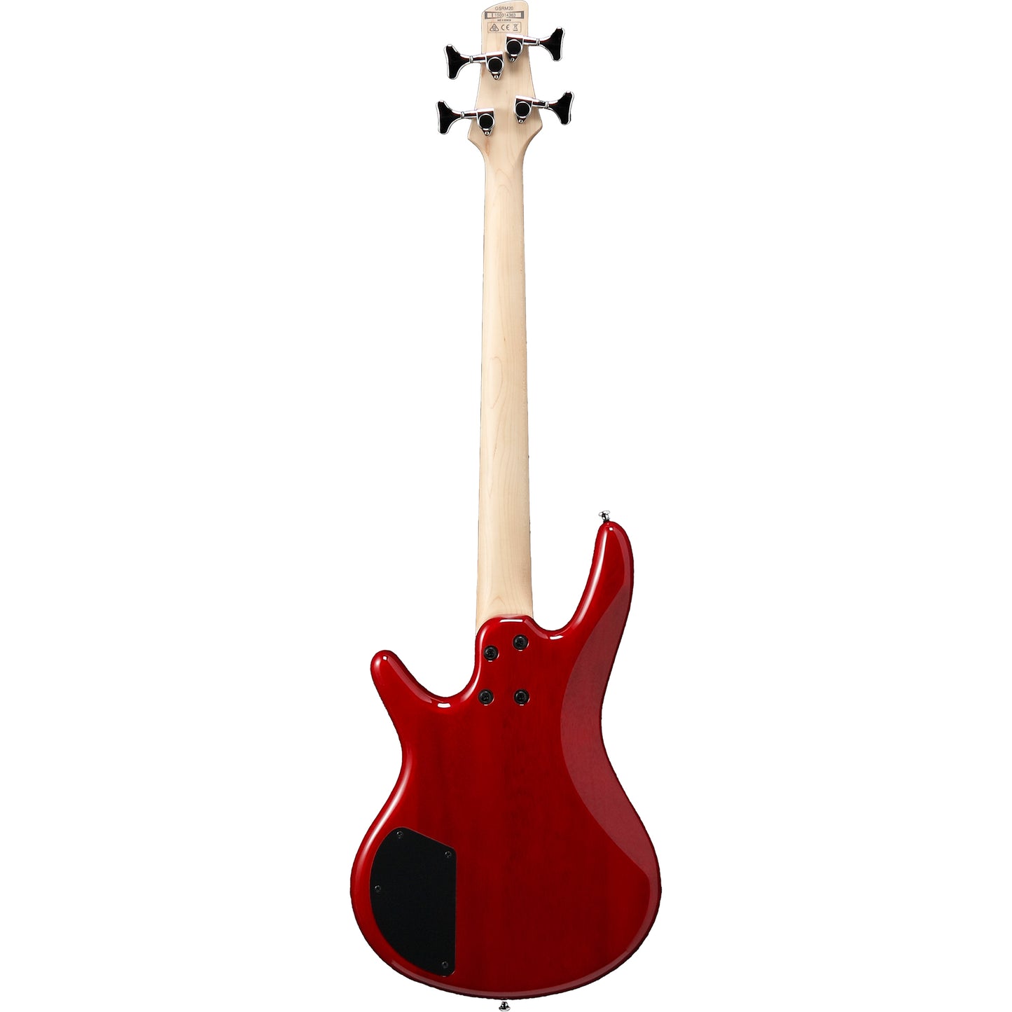 Ibanez GSRM20 Mikro Short-Scale Bass Guitar, Transparent Red Rosewood