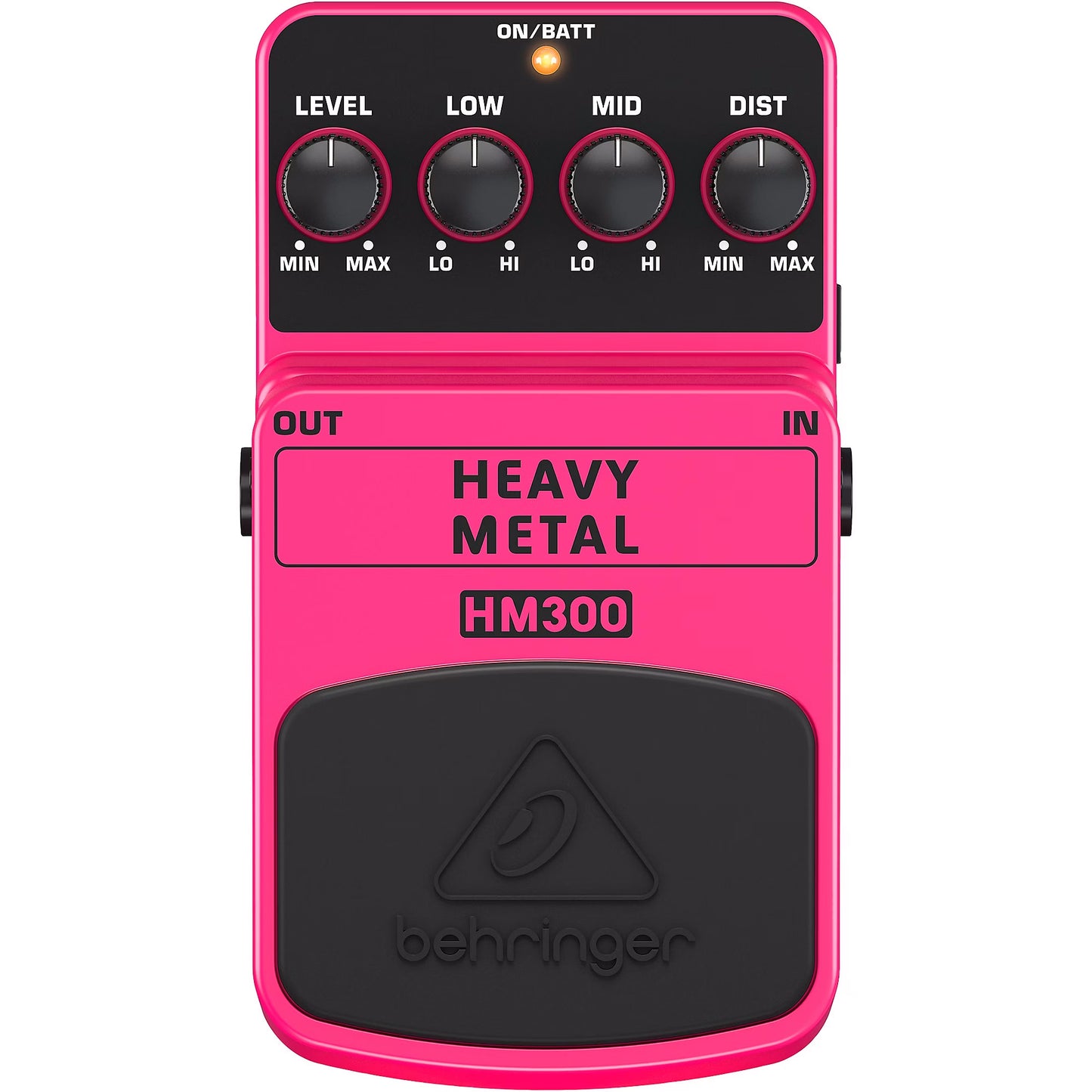 Behringer Heavy Metal HM300 Distortion Guitar Effects Pedal