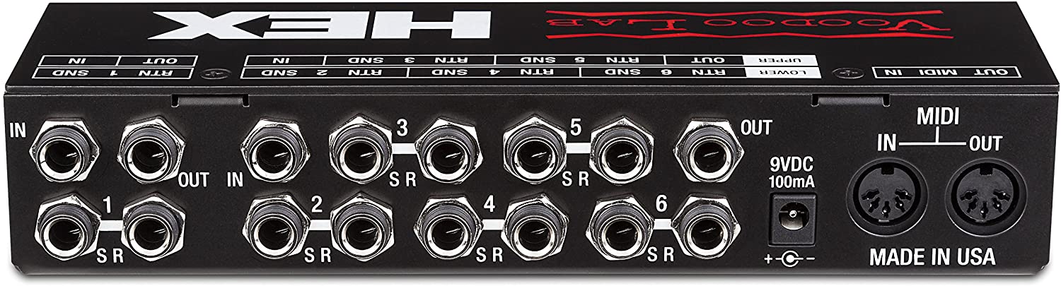 Voodoo Lab HEX True Bypass 6-Loop Audio Switcher