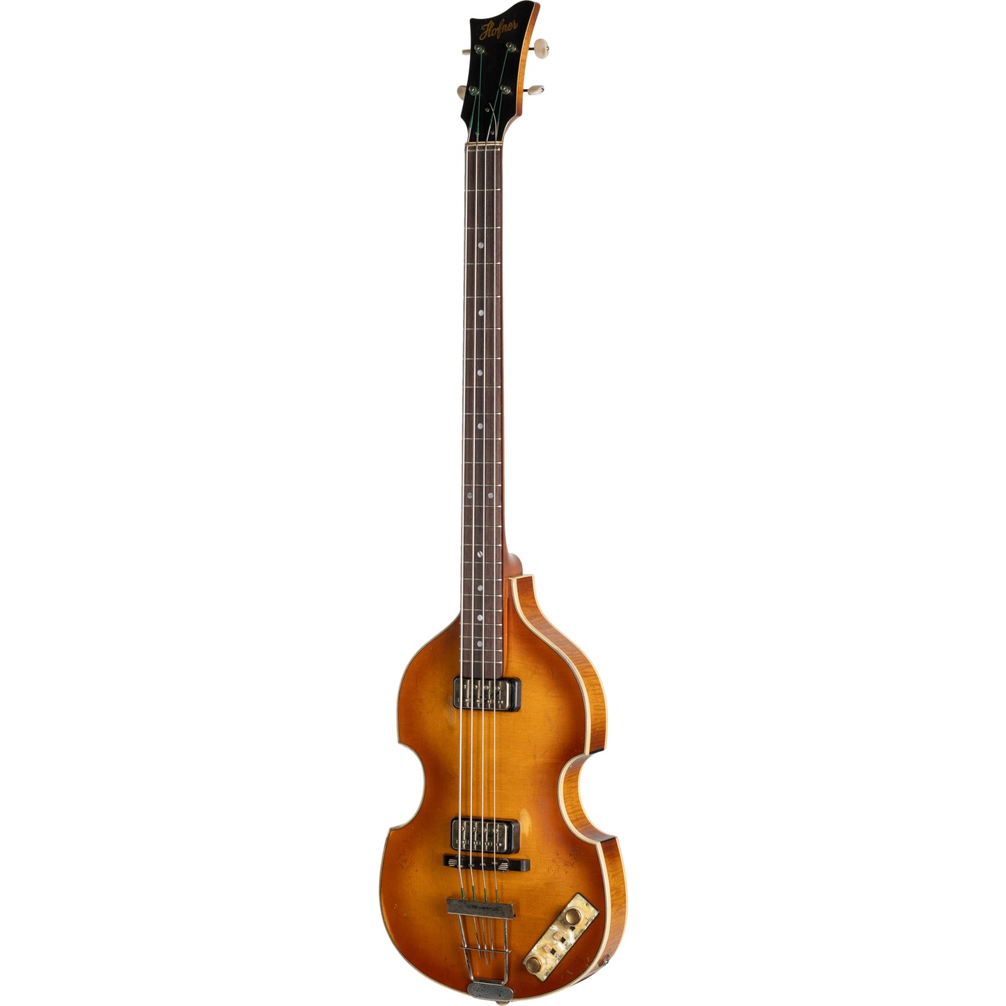 Hofner 1963 Relic Hollowbody Electric Violin Bass - Authentic Aged Sunburst