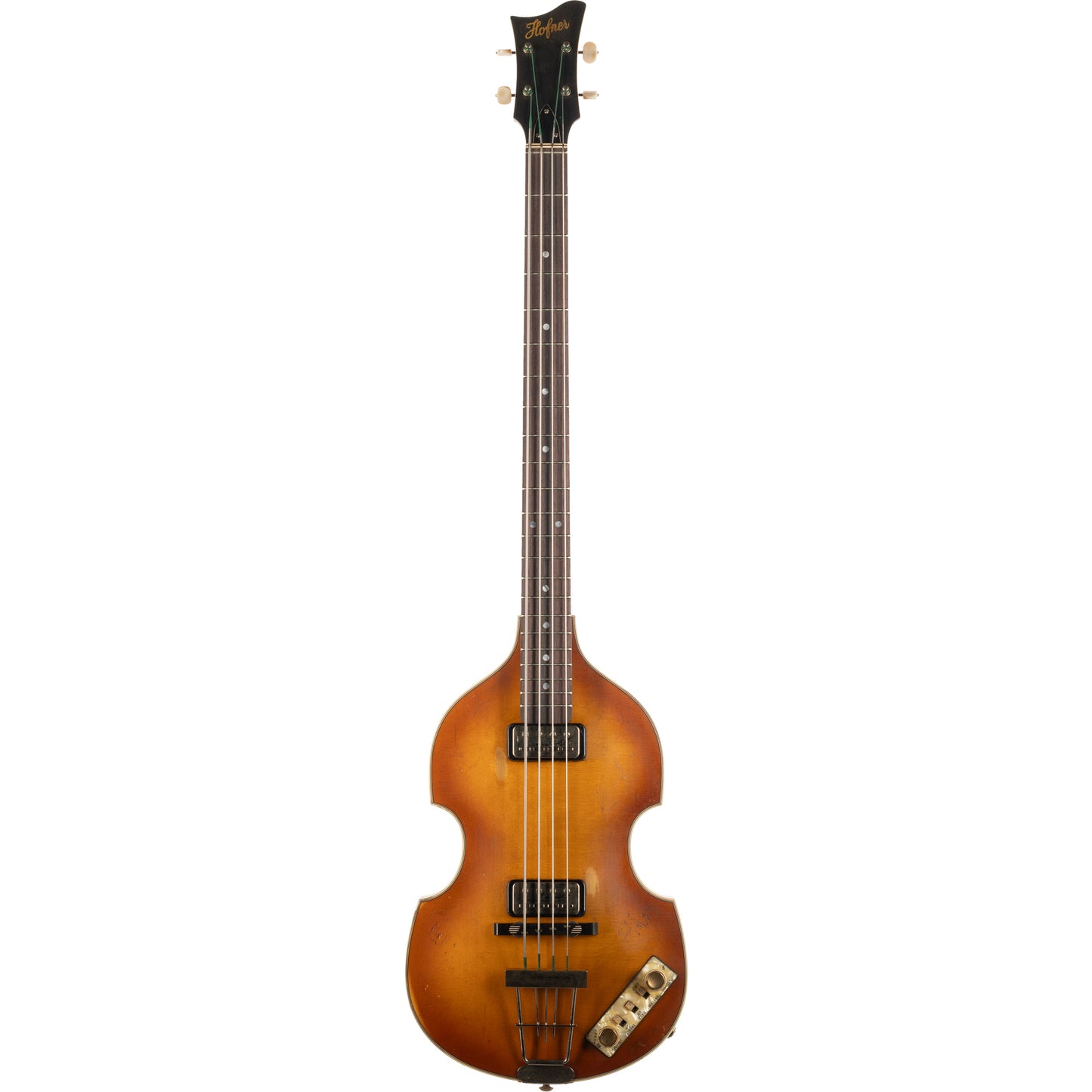 Hofner 1963 Relic Hollowbody Electric Violin Bass - Authentic Aged Sunburst