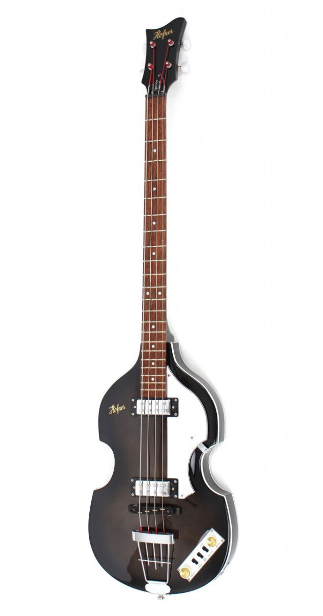 Hofner Ignition Pro Violin Bass in Transparent Black