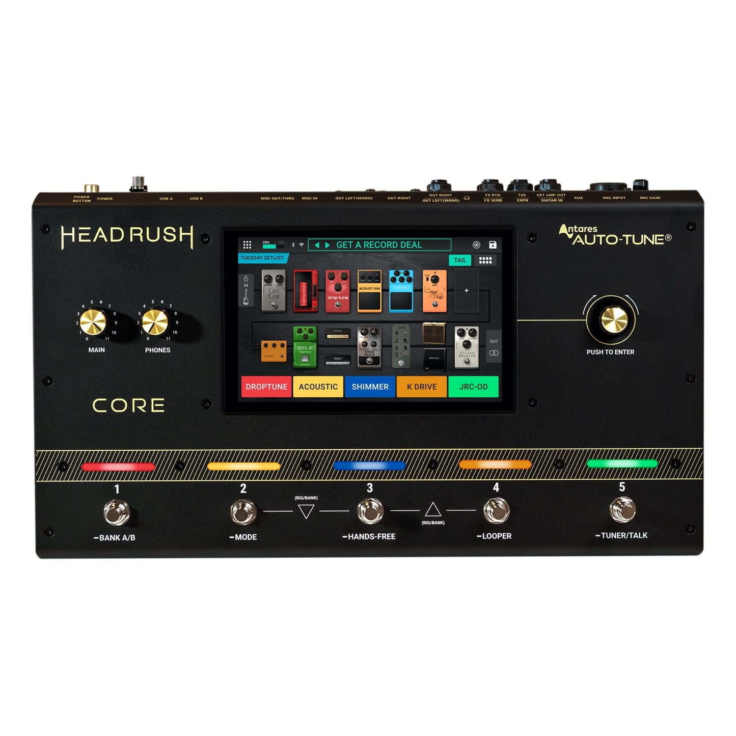 Headrush Core Guitar FX/AMP Modeler/Vocal Processor