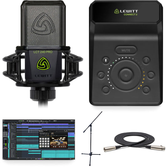 Lewitt Recording Starter Kit Bundle