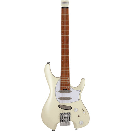 Ibanez ICHI10VWM Ichika Signature Electric Guitar, Vintage White Matte