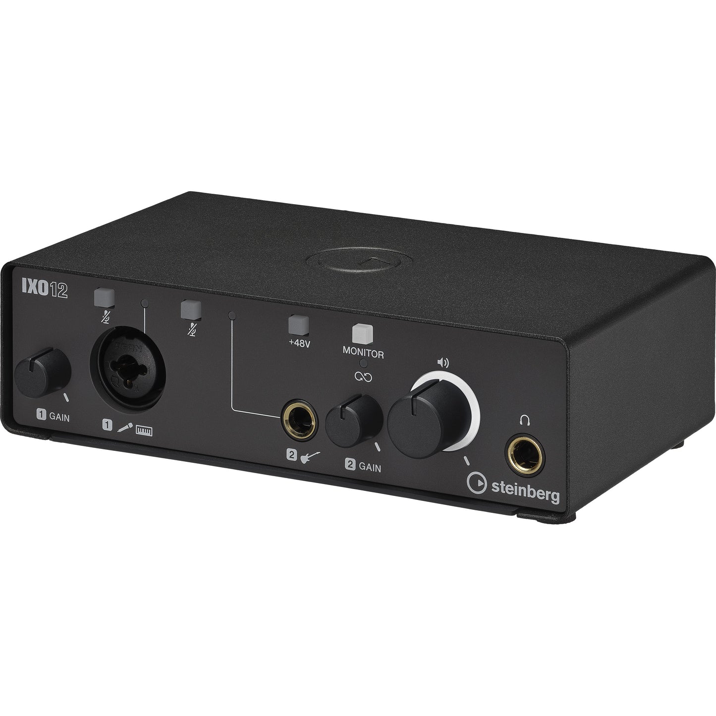 Steinberg IXO12 2 x 2 USB 2.0 Audio Interface with One Mic Preamp - Black