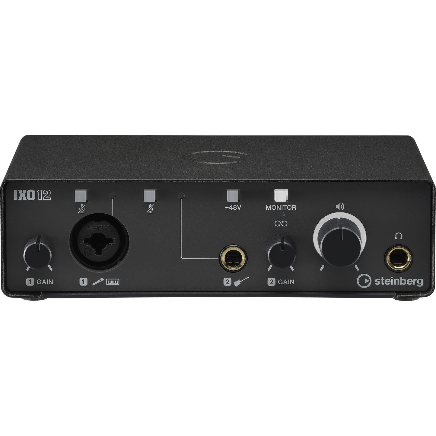 Steinberg IXO12 2 x 2 USB 2.0 Audio Interface with One Mic Preamp - Black