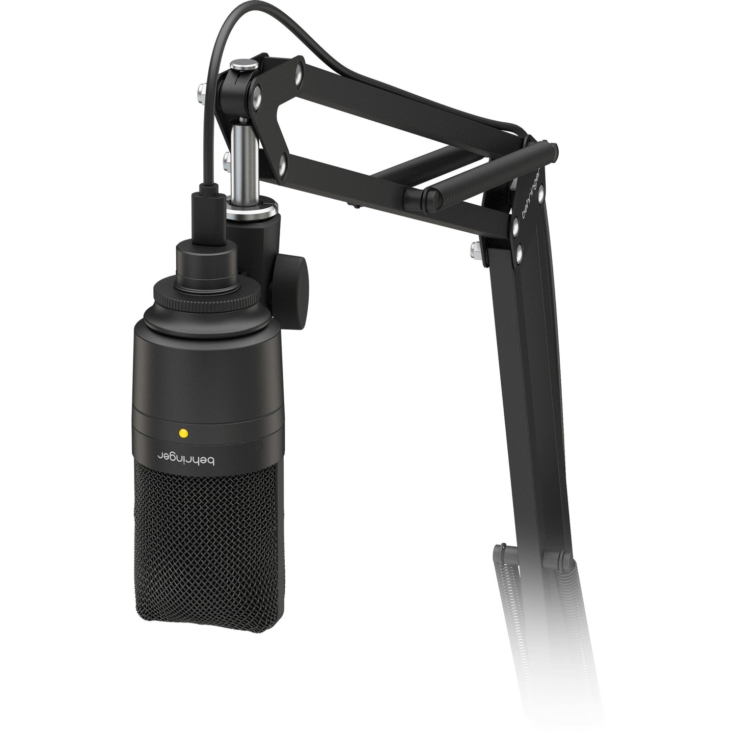 Behringer D3 Podcast Bundle - USB Podcast Microphone with Boom Arm and Pop Filter