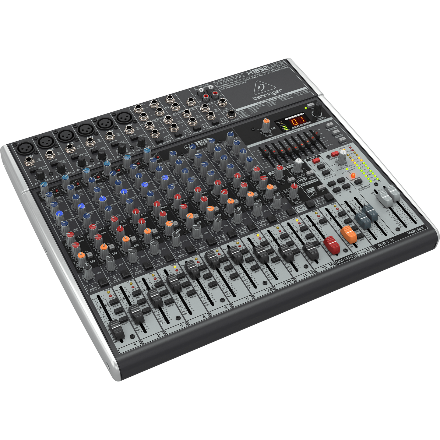 Behringer Xenyx X1832USB Premium 18-Input 3/2-Bus Mixer & USB Audio Interface