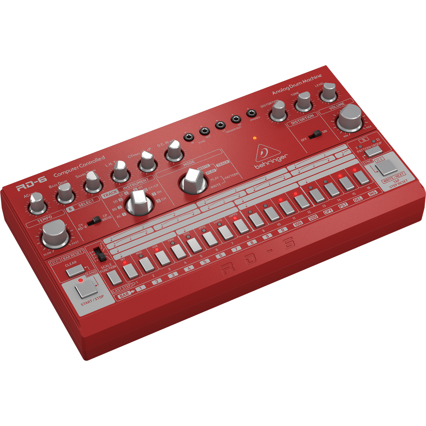 Behringer RD-6-RD Classic Analog Drum Machine