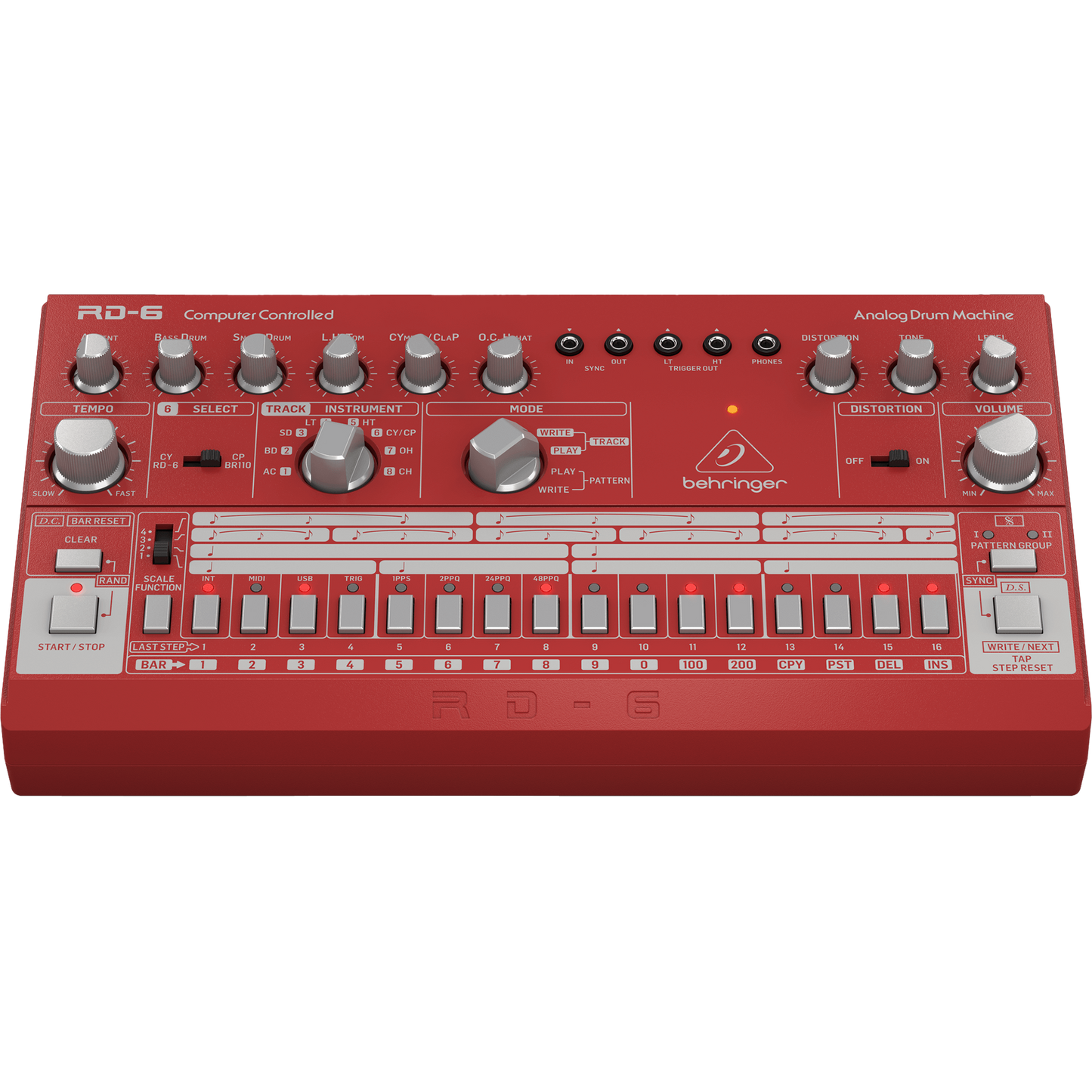 Behringer RD-6-RD Classic Analog Drum Machine