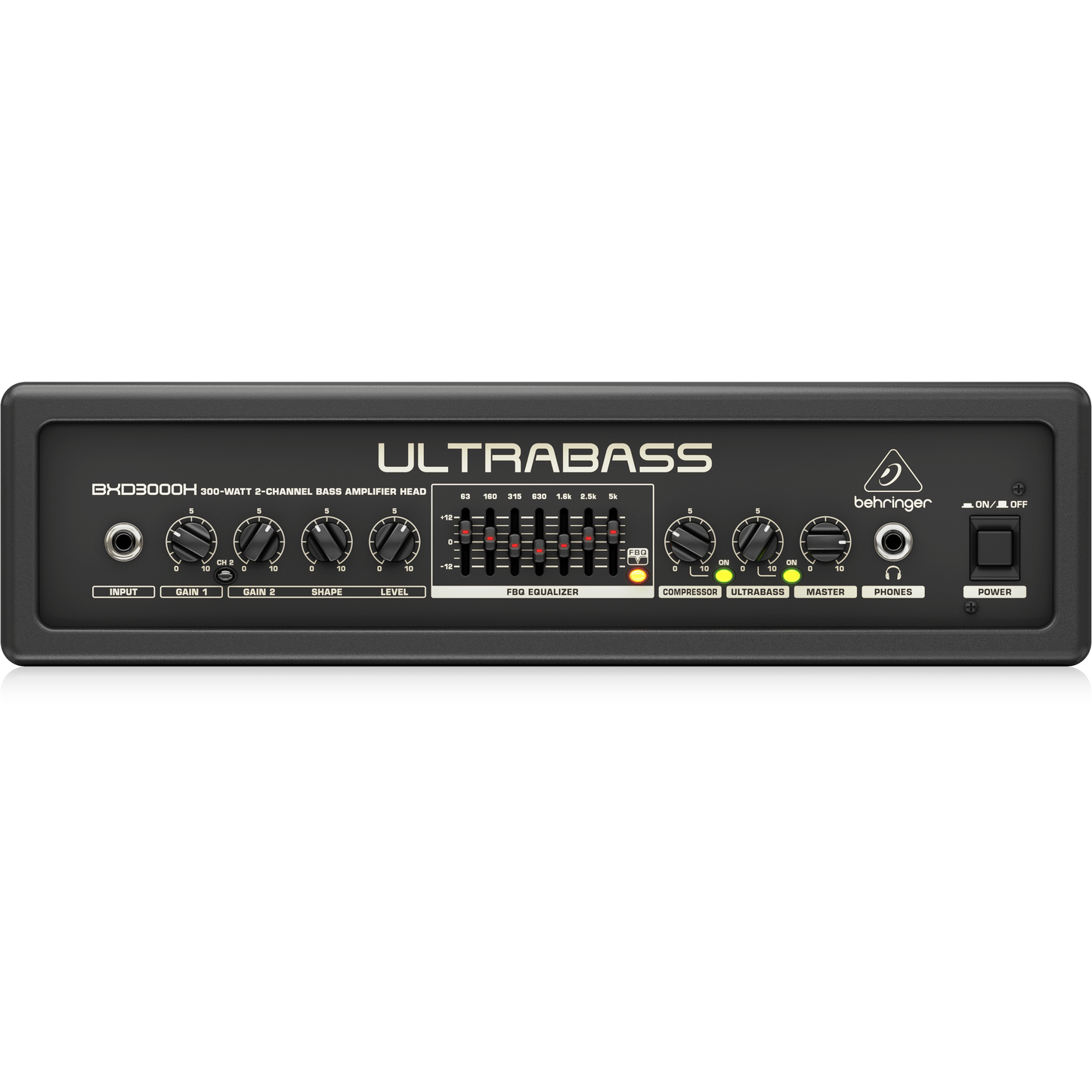 Behringer ULTRABASS BXD3000H Bass Amplifier Head