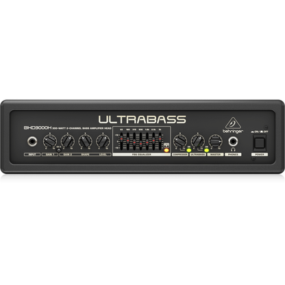 Behringer ULTRABASS BXD3000H Bass Amplifier Head