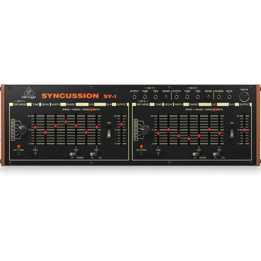 Behringer SYNCUSSION SY-1 Classic Dual Analog Percussion Synthesizer