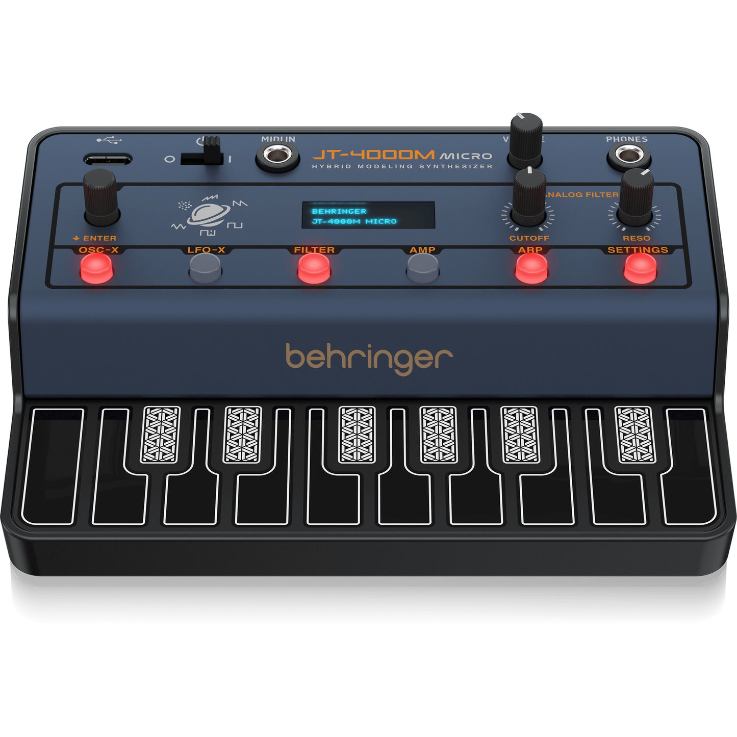 Behringer JT-4000M MICRO Portable 4-Voice Hybrid Synthesizer