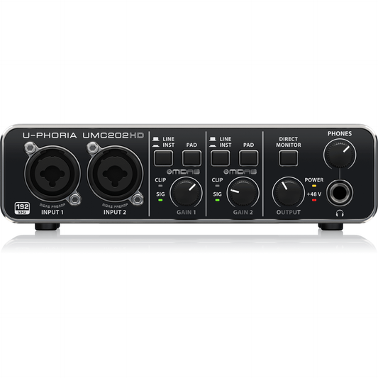 Behringer U-PHORIA UMC202HD - USB 2.0 Audio Interface