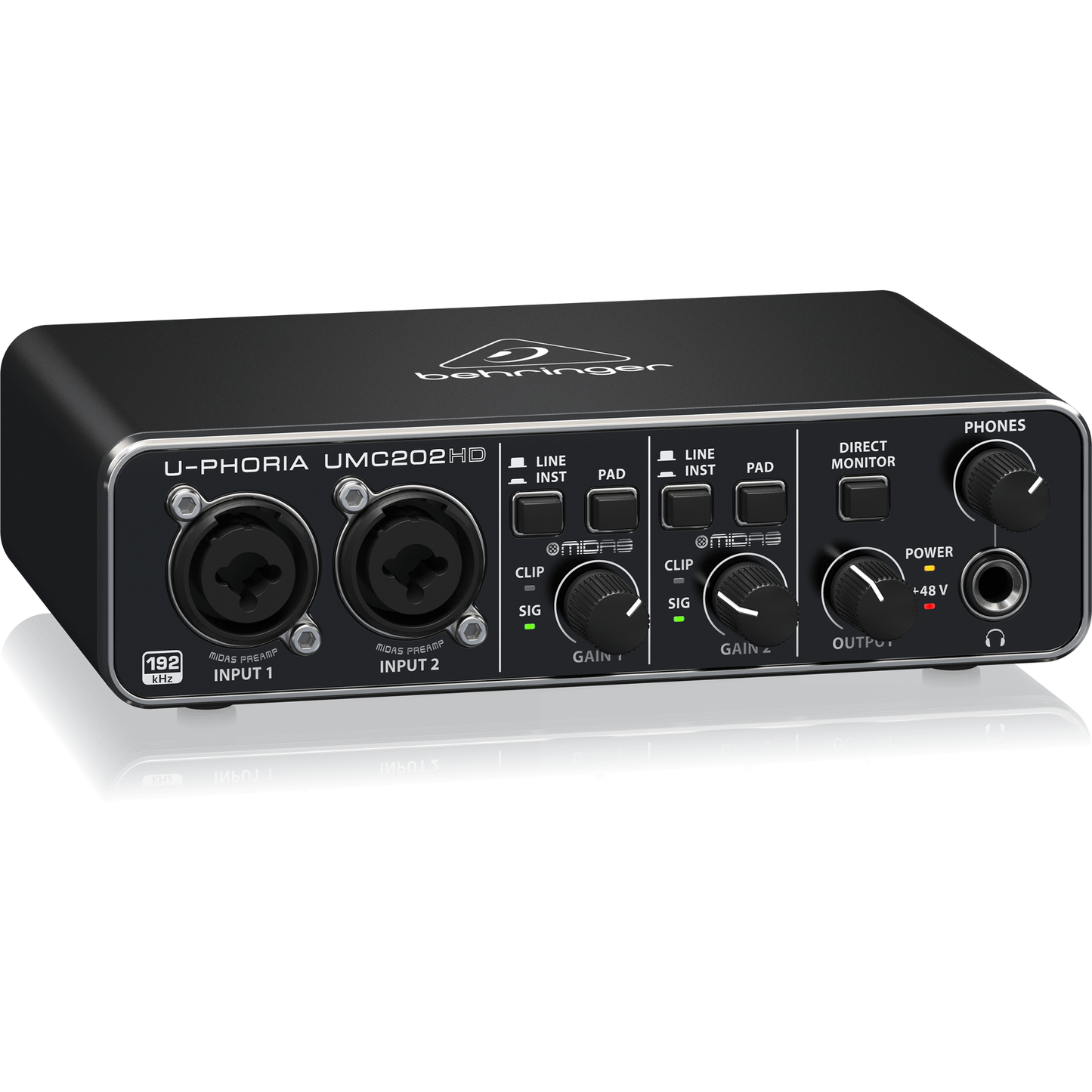 Behringer U-PHORIA UMC202HD - USB 2.0 Audio Interface