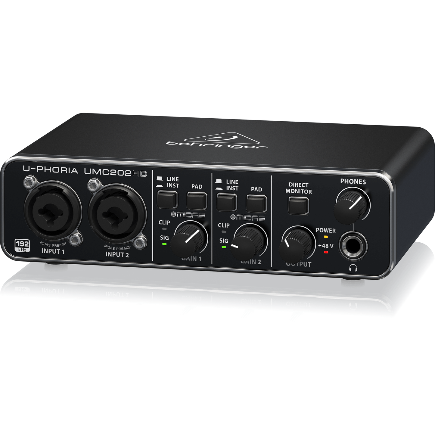 Behringer U-PHORIA UMC202HD - USB 2.0 Audio Interface