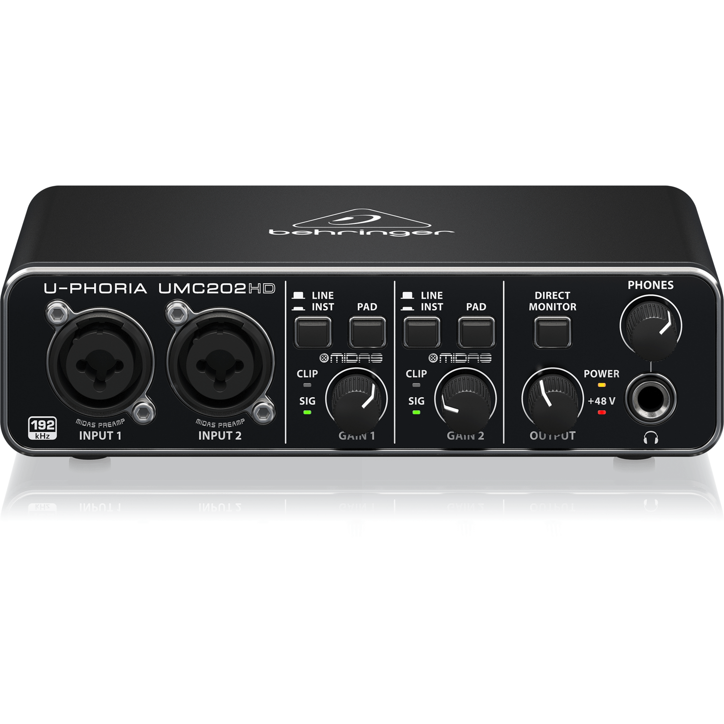 Behringer U-PHORIA UMC202HD - USB 2.0 Audio Interface