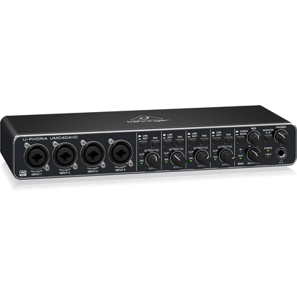 Behringer U-PHORIA UMC404HD - USB 2.0 Audio/MIDI Interface