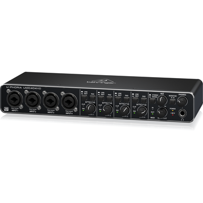 Behringer U-PHORIA UMC404HD - USB 2.0 Audio/MIDI Interface