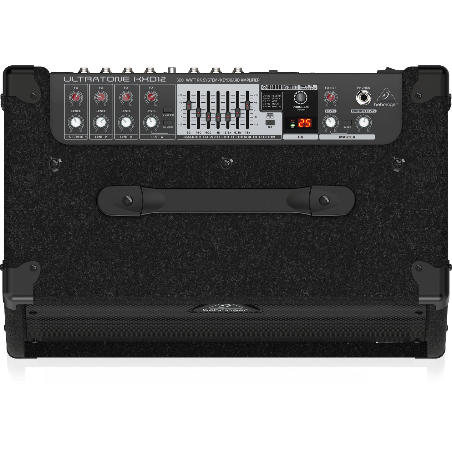 Behringer Ultratone KXD12 600W 12" Keyboard Amp