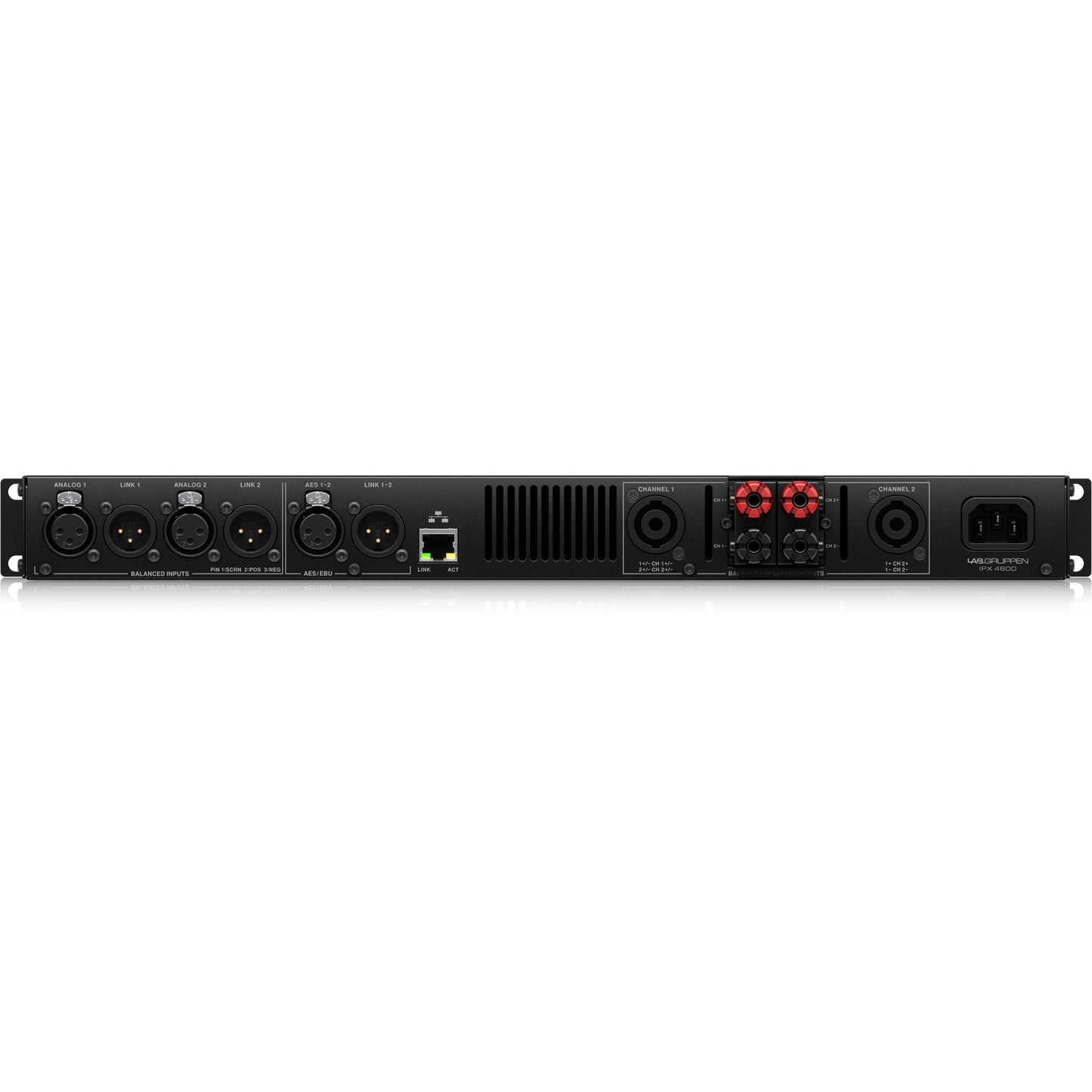 Lab Gruppen IPX 4800 Compact 4800-Watt 2-Channel DSP-Controlled Power Amplifier