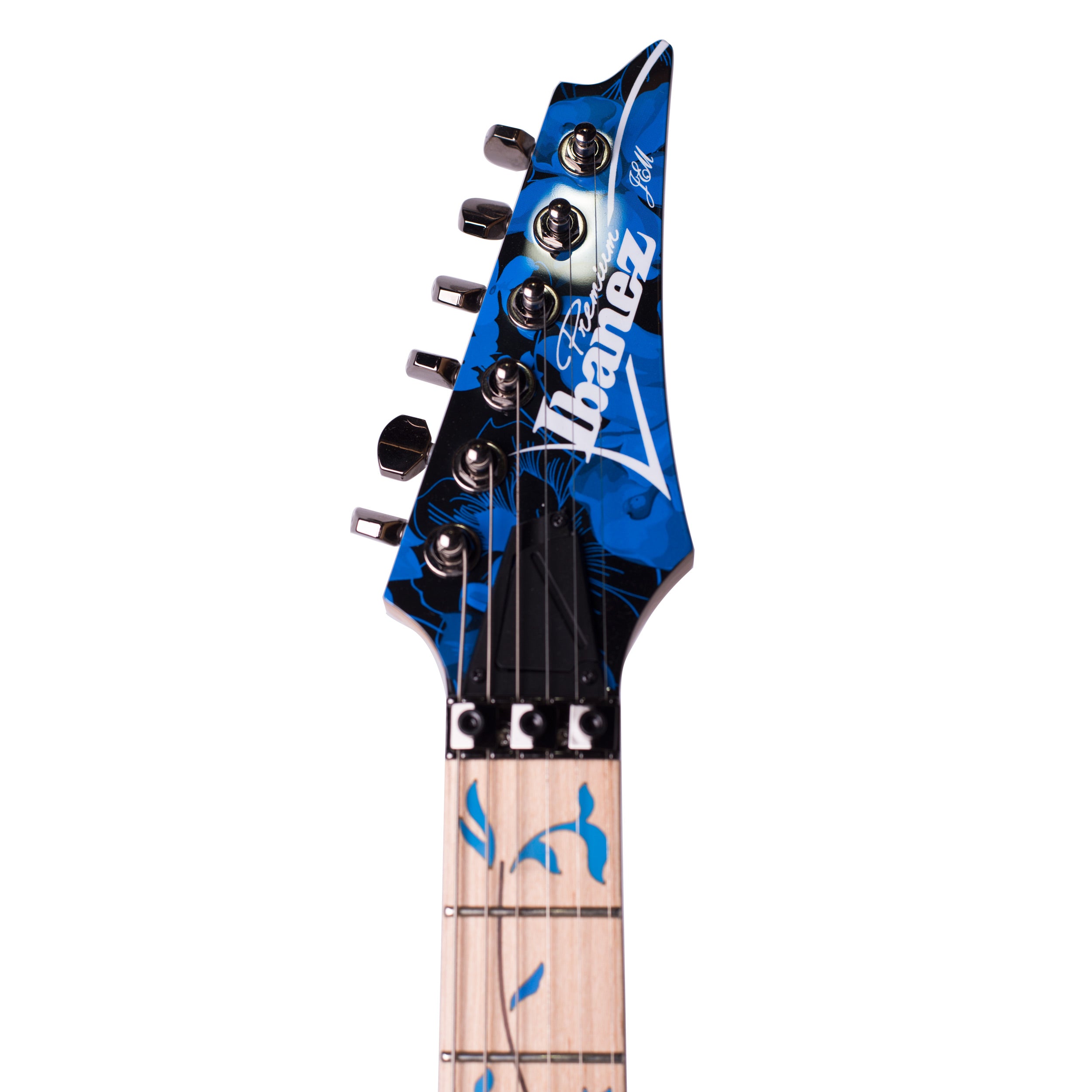 Ibanez JEM77PBFP Steve Vai Signature Jem Electric Guitar in Blue