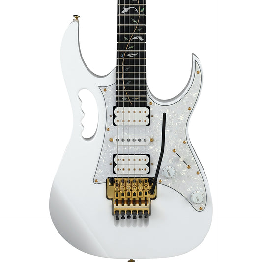 Ibanez JEM7VPWH Steve Vai Signature Premium Electric Guitar, White