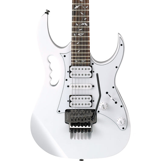 Ibanez JEMJRWH Steve Vai Signature Jem Jr. Electric Guitar, White