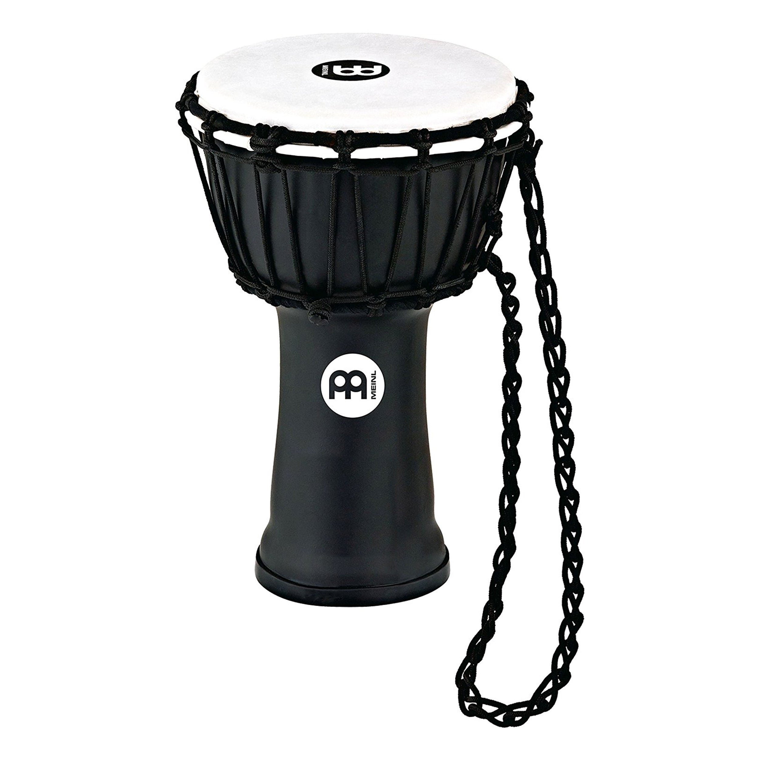 Meinl Percussion JRD-BK Synthetic Compact Junior Djembe, 7
