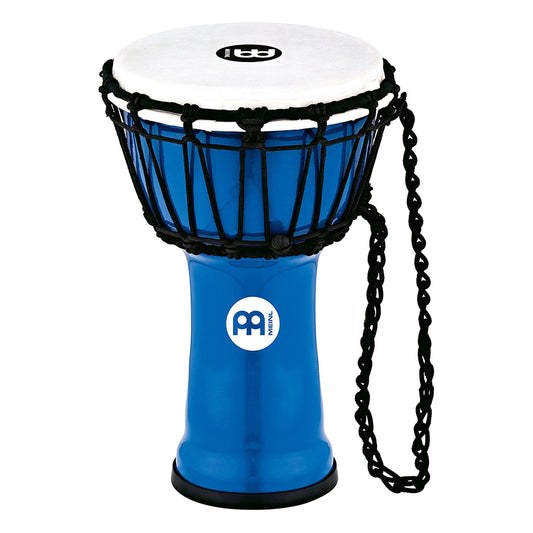 Meinl Percussion JRD-B Synthetic Compact Junior Djembe, 7" Diameter, Blue