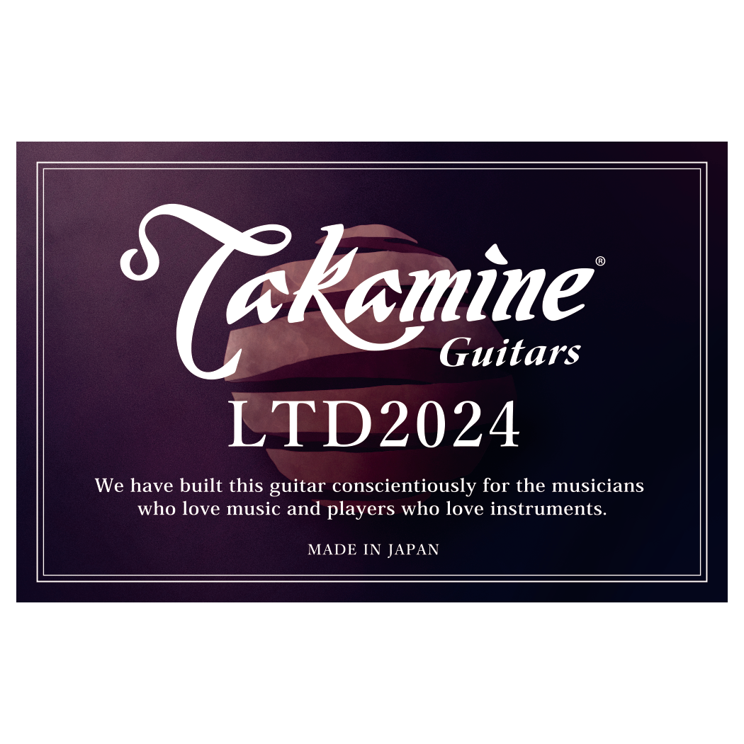 Takamine 2024 Limited Edition Acoustic Electric Guitar - Penumbra Blue Fade