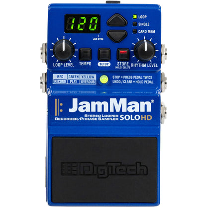 Digitech Jamman Solo High Def Looper USB with JamSync