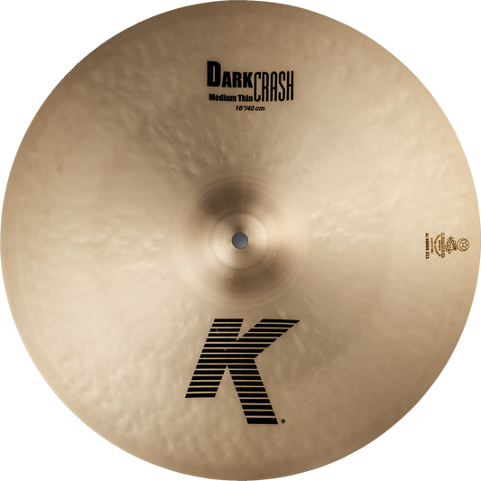 Zildjian 16” K Series Dark Crash Medium Thin Cymbal