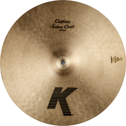 Zildjian 16” K Custom Session Crash Cymbal