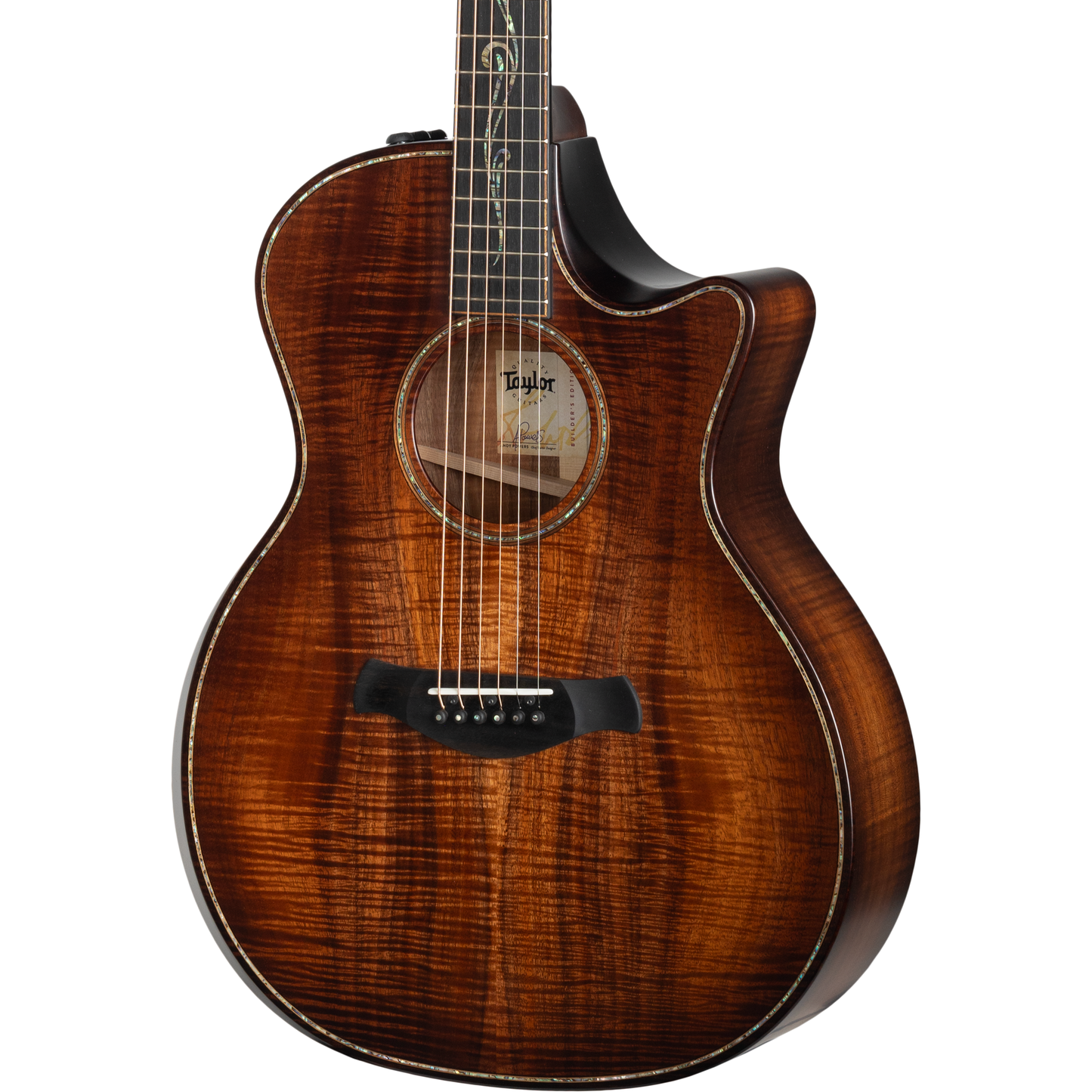 Taylor K24ce Builder’s Edition Grand Auditorium Acoustic Electric, Hawaiian Koa