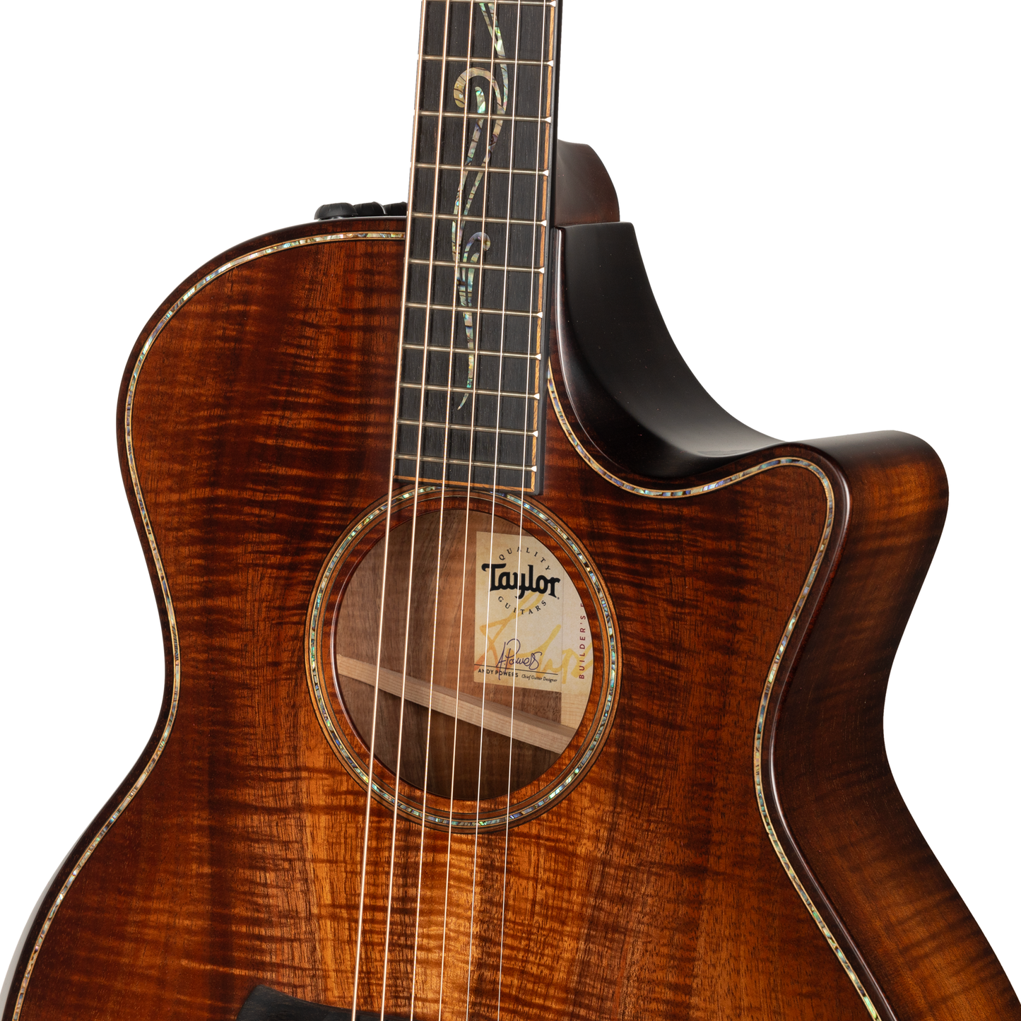 Taylor K24ce Builder’s Edition Grand Auditorium Acoustic Electric, Hawaiian Koa